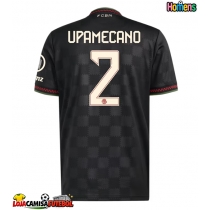 Camisa de Futebol Bayern Munich Dayot Upamecano #2 Equipamento Alternativo 2025-26 Manga Curta